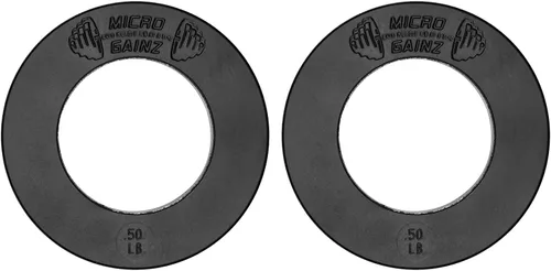 Vista 13 de Micro Gainz Calibrated Fractional Weight Plate Set of 2 Plates, Choose Set (.25LB-1.25LB), Designed for Olympic Barbells for Strength Training &