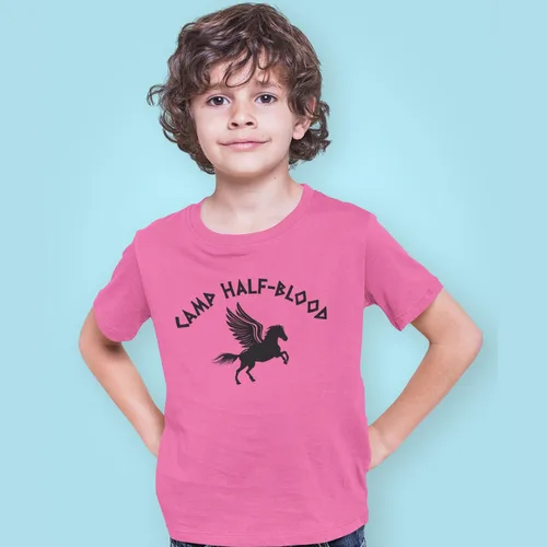 Vista 3 de shop4ever Camiseta para niños de Camp Half Blood