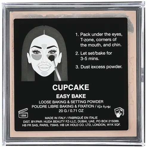Vista 3 de HUDA BEAUTY Easy Bake Polvo Suelto Fijador Cupcake