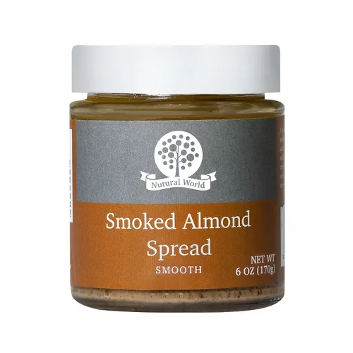 Vista 7 de Nutural World - Almendra ahumada crujiente para untar 6 oz (170g) Ganador del premio Great Taste