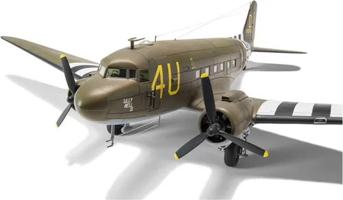 Vista 3 de Airfix Douglas Dakota C-47 Skytrain 1:72 Kit de modelado de plástico
