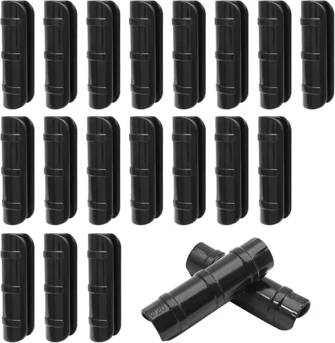 Vista 8 de 20 clips de abrazaderas de invernadero, clips de tubo de 1 pulgada para edificios de jardín, abrazaderas de tubo de plástico para película