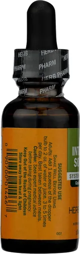 Vista 4 de Herb Pharm, calmante intestinal, 1 fl oz