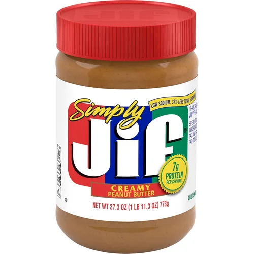 Vista 11 de Simply Jif - Mantequilla de maní cremosa, 15.5 onzas (paquete de 12)