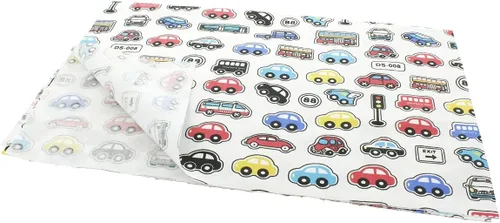 Vista 23 de Cuadrados de tela precortados 100 % algodón impreso (18 x 29 pulgadas) para manualidades, álbumes de recortes, suministros de manualidades - animales