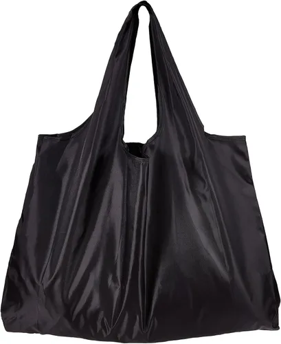 Vista 15 de BEEFLYING Bolsas de comestibles plegables, de nailon, ecológicas y reutilizables, impermeables, bolsas de la compra plegables