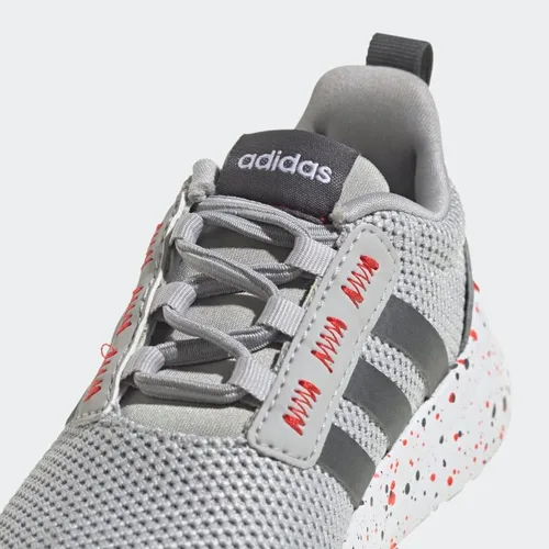 Vista 7 de adidas Tenis Racer TR21 unisex para niños, Gris, Negro