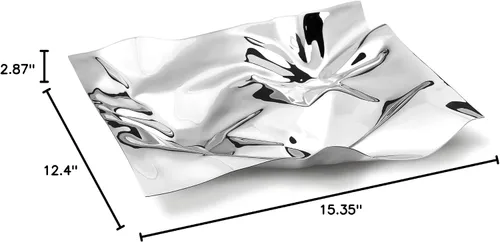 Vista 6 de Georg Jensen Panton - Bandeja decorativa de acero inoxidable