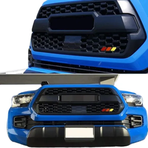 Vista 3 de Emblema de rejilla frontal tricolor compatible con Tacoma 4Runner