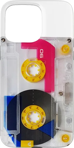 Vista 27 de iPhone 12/12 Pro Vintage Cassette Tape Retro 80s 90s Music Mixtape Case