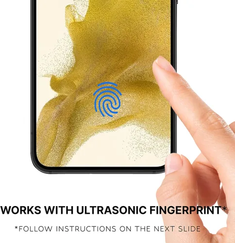 Vista 5 de Inskin Protector de pantalla de vidrio templado para Samsung Galaxy S23+/S23 Plus (6.6 pulgadas, 2023), paquete de 3+3 con protector de lente