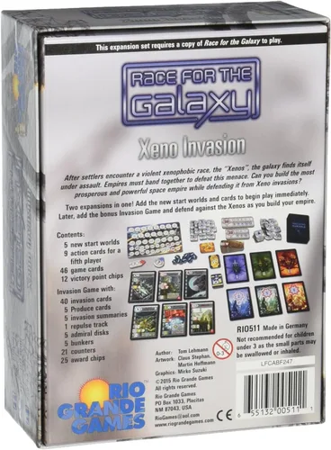 Vista 3 de Juego de mesa Race for The Galaxy: Xeno Invasion