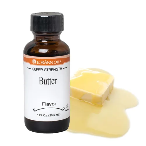 Vista 2 de LorAnn Butter SS Flavor, botella de 1 onza