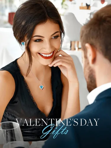 Vista 2 de CDE - Collar con dije de corazón de ala de ángel para mujer, dije de tono plateadodorado, regalo de Navidad, San ValentínDía de la Madre