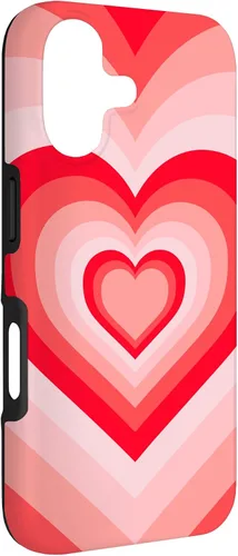 Vista 3 de Love Heart Coffee Latte Red Cute Valentines Day Phone Case for iPhone 17
