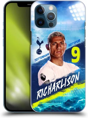 Vista 8 de Head Case Designs Tottenham Hotspur F.C. Cristian Romero 2023/24 First Team - Carcasa rígida compatible con Apple iPhone 12 Pro Max
