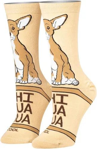 Vista 2 de Calcetines para mujer, animales, perros y cachorros, divertidos y bonitos