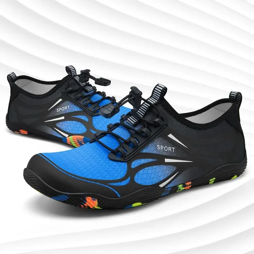 Vista 5 de ATHMILE Zapatos de agua para hombres y mujeres, zapatos de río, para adultos, natación, playa, lago, piscina, calcetines acuáticos, calcetines