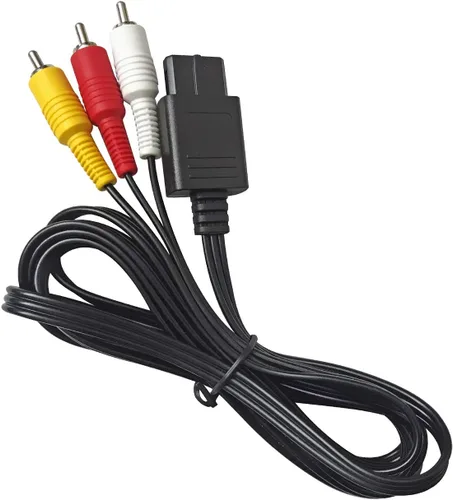 Vista 6 de AreMe AC Power Supply Adapter, AV Composite Cable for Gamecube NGC System