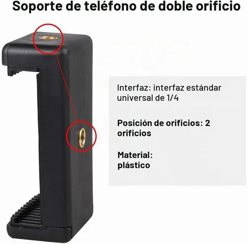 Vista 5 de Mr.Power Soporte para guitarra y bajo con auriculares para transmisión en vivo, clip compatible con iPhone, compatible con teléfonos inteligentes