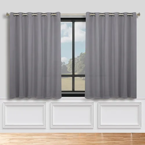Vista 240 de Superior Cortinas Opacas, Oscurecimiento de Habitación, Dormitorio, Cortinas, Cocina, Acentos de Ventana de Sala de Estar, Bloqueo Solar, Térmico