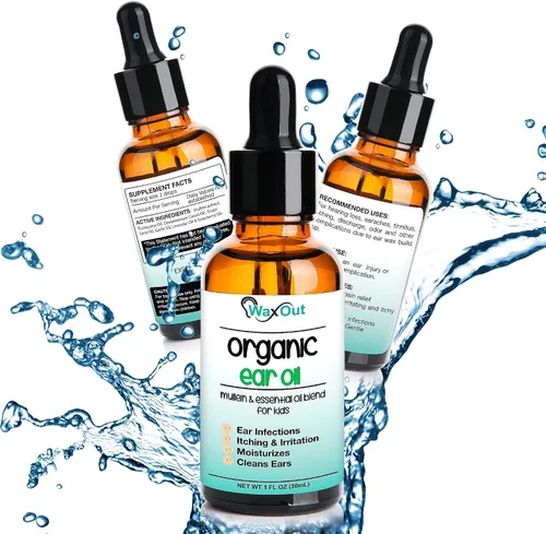 Vista 5 de Aceite Natural de Verbena para Eliminación de Cera de los Oídos y Gotas Limpiadoras con Fresa para Niños Suavizador de Cera de los Oídos