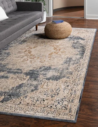 Vista 13 de Unique Loom Chateau Collection - Alfombra de área Roosevelt (2' 2" x 3' 1", rectangular, caqui/beige)