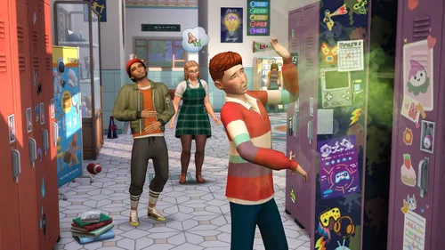 Vista 4 de Los Sims 4 años de escuela secundaria - PC código de juego en línea