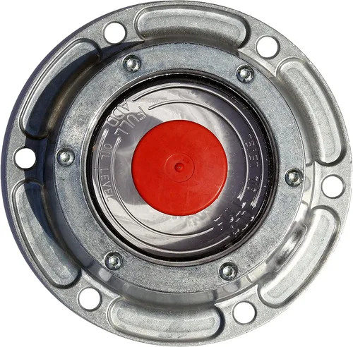 Vista 2 de 343-4095 Reemplazo 6 Agujero de aluminio tapa de buje de dirección con tapón de tubo lateral y junta (RK-3434095)
