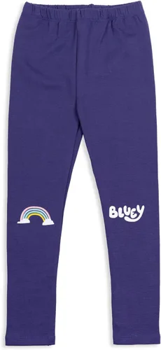 Vista 3 de Bluey Conjunto de 3 piezas de camiseta de bingo para niñas, leggings y coletero