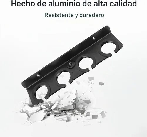 Vista 4 de Soporte Múltiple de Micrófonos Mejorado 2025 para Soporte de Micrófono, Organizador de Almacenamiento para Micrófonos Dinámicos Cableados e