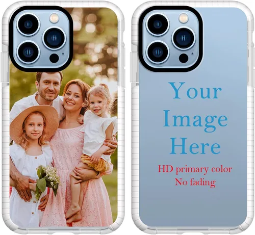 Vista 10 de Funda de teléfono personalizada para iPhone 13 Pro Max, funda protectora de TPU suave con nombre, con foto, resistente a los golpes, resistente a