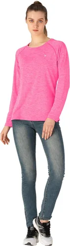 Vista 7 de TBMPOY Camisas de manga larga con protección solar UPF 50+ para mujer, con SPF ligero, para senderismo, correr, pescar, al aire libre