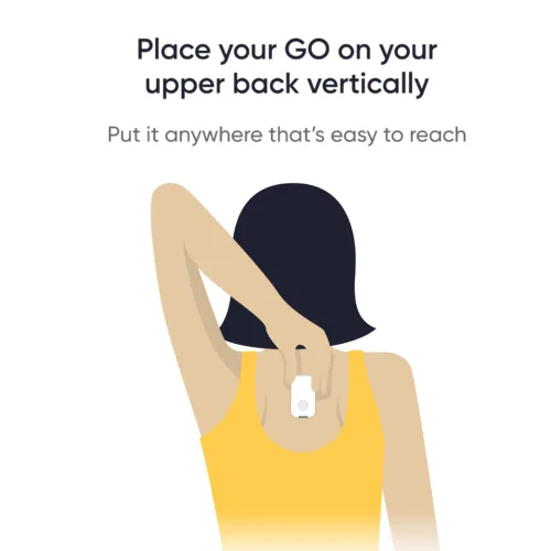 Vista 4 de Upright GO Paquete de repuesto adhesivo para GO 2 & GO S (paquete de 10)