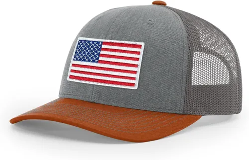 Vista 331 de Joe's USA Richardson 112 - Gorras de camionero con parche gráfico personalizado - Gorras estructuradas de cinco y seis paneles Richardson Premium