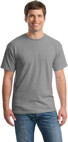 Vista 334 de Gildan Camiseta G500 para hombre Ceniza/baya
