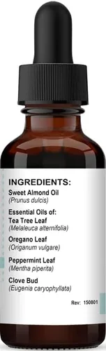 Vista 3 de Pies funky tópicos con aceite de orégano - 1 fl oz.