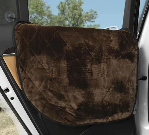 Vista 11 de Plush Paws Products Protector de puerta de automóvil de alta calidad, lavable e impermeable, cubierta interior para automóvil, camión y SUV