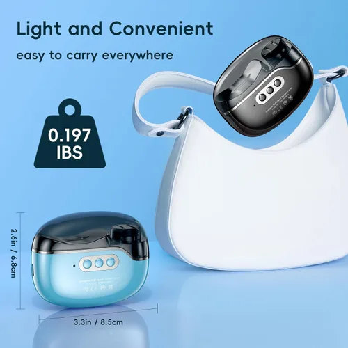 Vista 7 de Cortadora de uñas eléctrica, lima de uñas eléctrica segura y fácil, cortaúñas para bebés y kit de recortadora de uñas para recién nacidos, niños