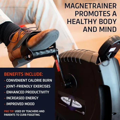 Vista 9 de MagneTrainer-ER Mini Bicicleta de Ejercicio para Brazos y Piernas