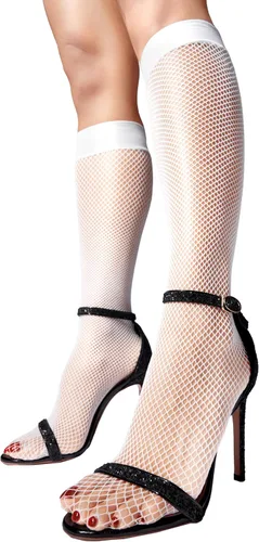 Vista 24 de sofsy Artesanía en Calcetería de 10 Años - Medias de Red Hechas en Italia para Mujeres Mallas de Cintura Alta de Comodidad Todo el Día A01 1 par