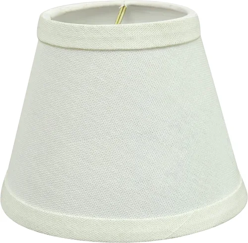 Vista 3 de Aspen Creative 32060-5A - Juego de lámparas de araña con clip con forma de imperio pequeño (paquete de 5), diseño de transición en blanco, 5