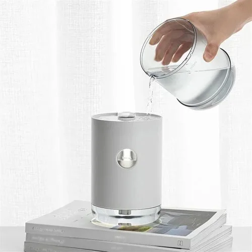 Vista 9 de Inicio Humidificador de aire portátil USB Aroma Agua Mist Difusor Batería Vida Show Aromaterapia Humidificador Niebla