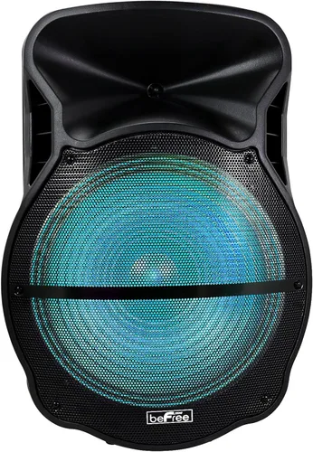 Vista 11 de BeFree Sound Altavoz portátil recargable con Bluetooth de 18 pulgadas
