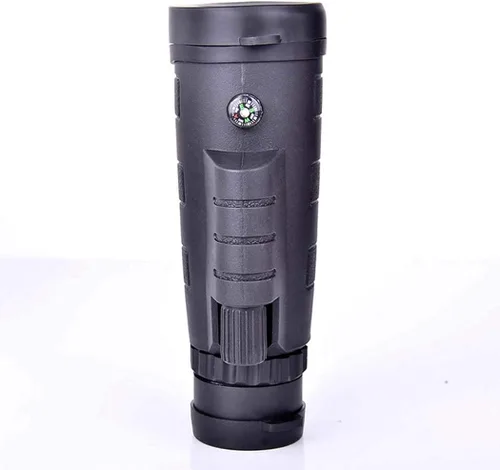 Vista 4 de Monóculo de alta potencia, impermeable, a prueba de golpes, prisma de alta definición con soporte para teléfono y trípode, para observación de aves