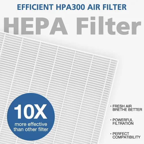 Vista 3 de Filtro de repuesto HEPA HPA300 para purificadores de aire Honeywell serie HPA300 HPA300 HPA300VP HPA304 HPA3300, reemplaza HRF-R3
