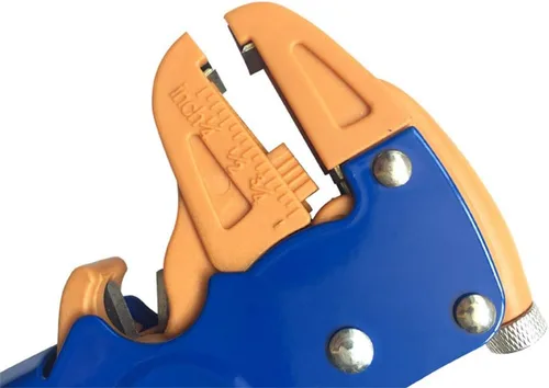 Vista 2 de 2 en 1 pelacables automático y herramienta de corte para cable de cinta plana y reparación automotriz eléctrica, HS-700D