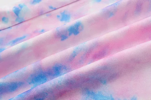 Vista 7 de CYCHELRY Pijamas de verano para niñas, lindas pijamas de mariposa moradas, pijamas de manga corta para niños, conjunto de pijamas para niños
