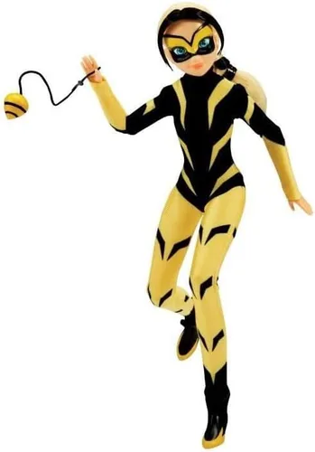 Vista 8 de Bandai Milagrosa mariquita y gato negro juguetes articulados 10.2 in muñeca de moda con accesorios Marinette Superhero Cosmobug Figurine