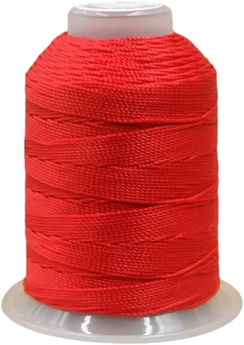 Vista 8 de Cuerda de seda torcida de poliéster de 0.039 in, 240 yardas, hilo de 3 capas para manualidades, macramé, colgantes, joyas, pulseras de la amistad